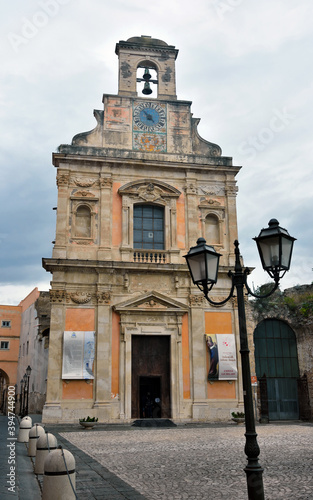 Принти на полотні sanctuary of the Santissima Annunziata in Baroque style consecrated in the year