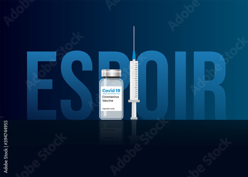 espoir du vaccin contre le covid