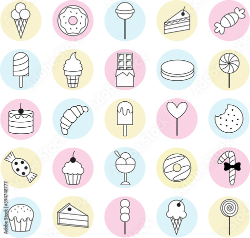 Sweetness icons