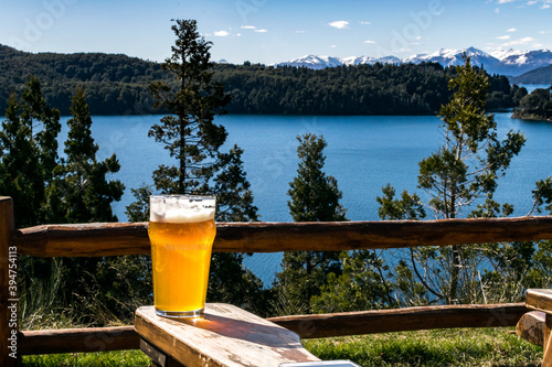 Beer in the south. Bariloche, Argentina.