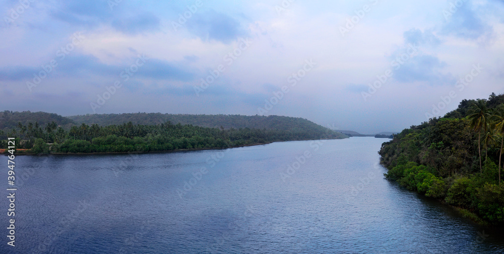 River in Goa