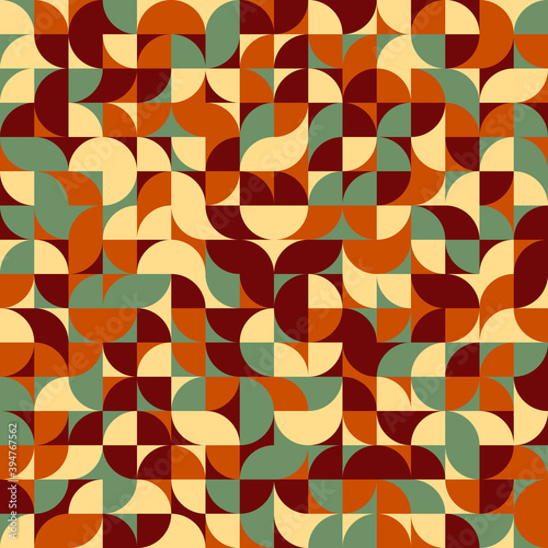 Abstract Geometric Pattern generative computational art illustration