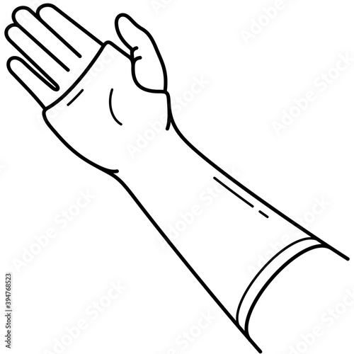Kevlar sleeves with thumb hole