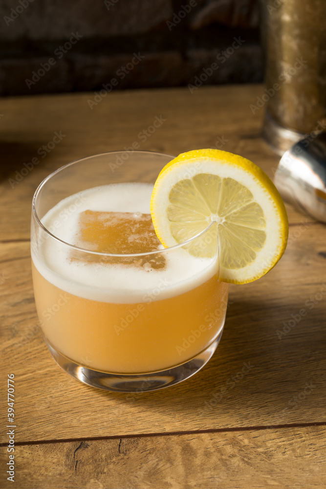 Boozy Refreshing Egg White Whiskey Sour Boozy Refreshing Egg White Whiskey Sour