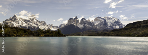 Obraz na płótnie torres del paine lac