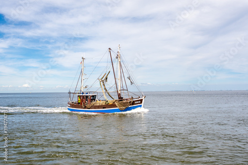 Fischkutter vor Cuxhaven