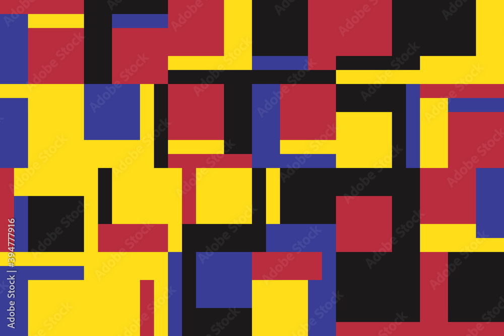 Bauhaus Abstract Vector Composition Design Bauhaus Abstract Vector Composition Design