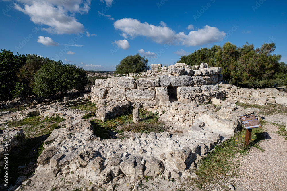 Son Fornés site, Montuiri, built in the Talayotic period (10th century BC), Mallorca, Balearic Islands, Spain