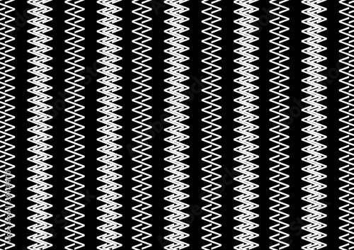 Abstract black and white wallpaper pattern made of alphabet lettering v 