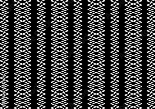 Abstract black and white wallpaper pattern made of alphabet lettering v
