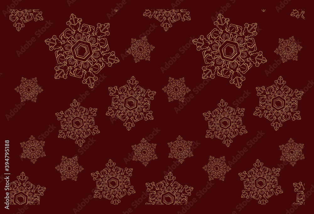 Vector seamless pattern on the winter theme. Perfectly for decoration, textile printing, printmaking, postcards, and many other uses Vector seamless pattern on the winter theme. Perfectly for decoration, textile printing, printmaking, postcards, and many other uses