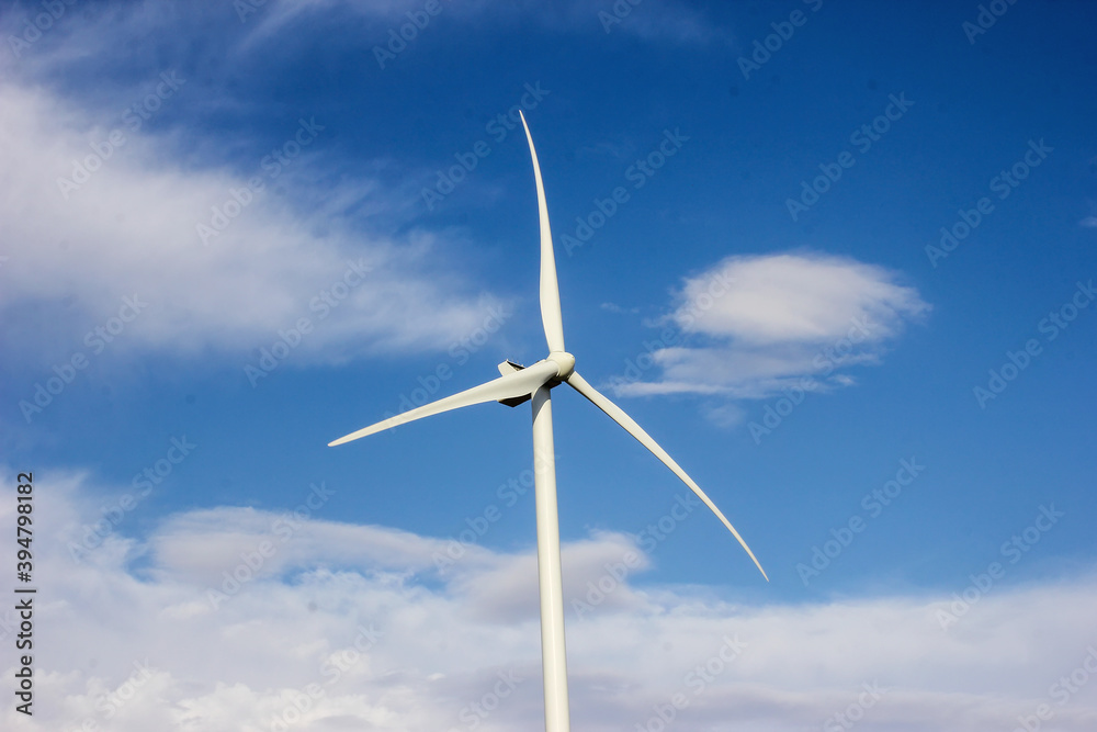 Landscape with Turbine Green Energy Electricity, Windmill for electric power production, Wind turbines generating electricity on rice field. Clean energy concept. Landscape with Turbine Green Energy Electricity, Windmill for electric power production, Wind turbines generating electricity on rice field. Clean energy concept.