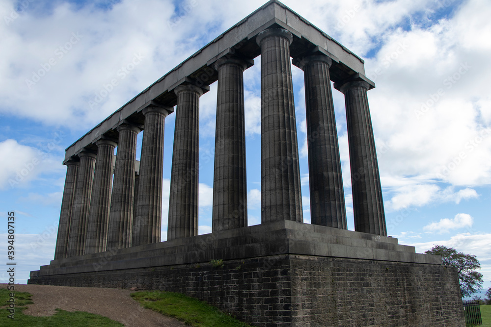 Fototapeta premium National Monument of Scotland, Edinburgh, Calton Hill