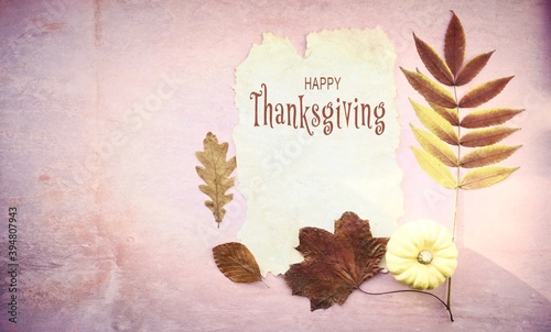 Happy Thanksgiving greeting...