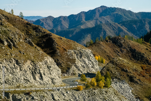 Принти на полотні The altai mountains