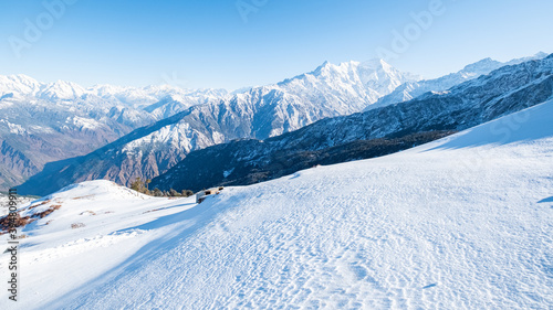 Fresh Snow over night, Nepal