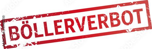 roter Stempel böllerverbot