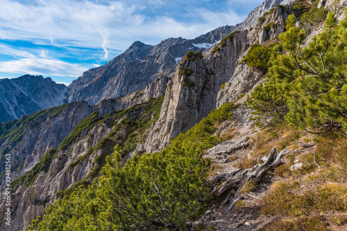 Felsiger Steig in den Bergen