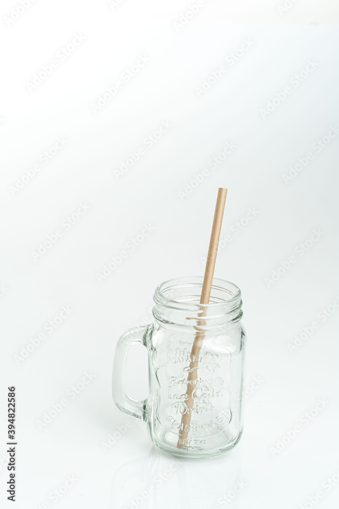 Bamboo drinking straws with Zero - waste. Ecological concept. Concept zero waste. Selective focus, copy space. white background. Bamboo drinking straws with Zero - waste. Ecological concept. Concept zero waste. Selective focus, copy space. white background.