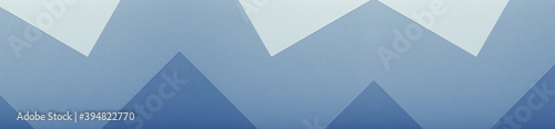 Classic blue colored paper texture minimalism background Long banner.