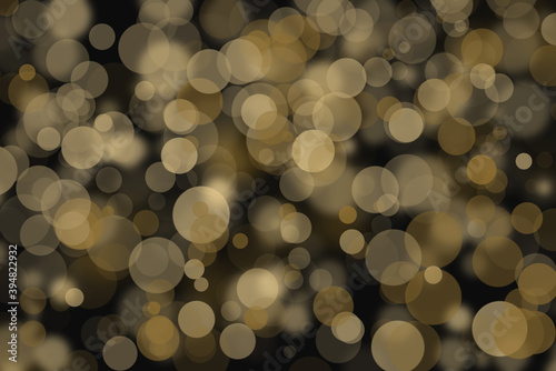 gold bokeh  background for christmas greeting card © Наталья Добровольска