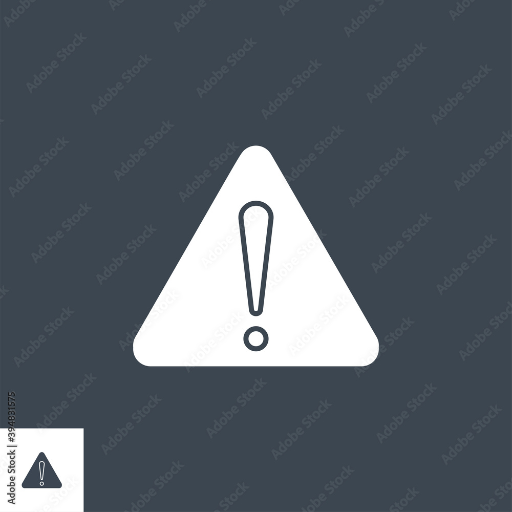 Triangle related vector glyph icon. Isolated on black background. Vector illustration. Triangle related vector glyph icon. Isolated on black background. Vector illustration.