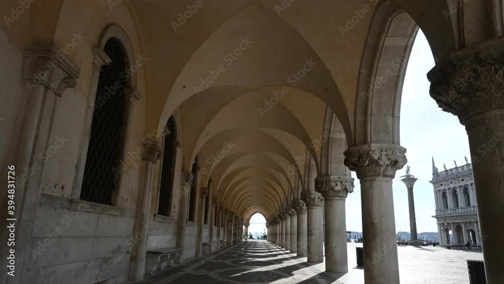 Venice, Italy - November 2020 - Walking through the less touristy streets of the lagoon city Venice, Italy - November 2020 - Walking through the less touristy streets of the lagoon city