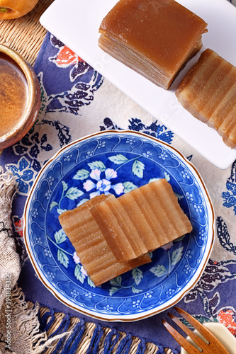 Taiwan's hakka  traditional cuisine -  Nine-layer ricedumpling  photo