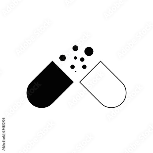 piils medical icon - illustration