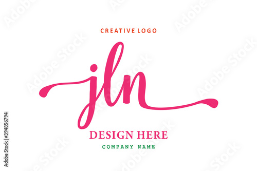 JLN lettering logo is simple, easy to understand and authoritative