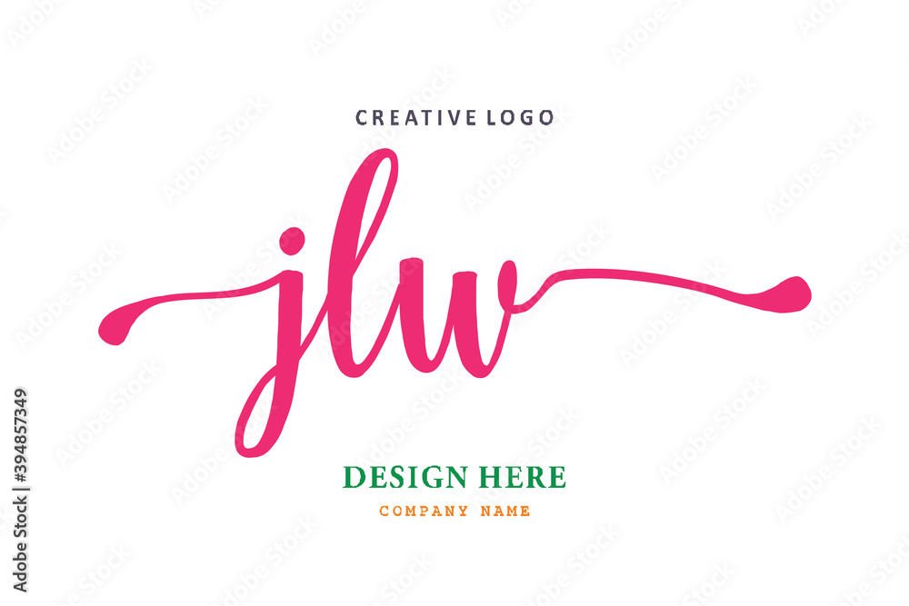 JLW lettering logo is simple, easy to understand and authoritative JLW lettering logo is simple, easy to understand and authoritative