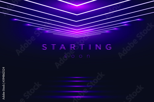 Starting soon Screen For twitch Streamers