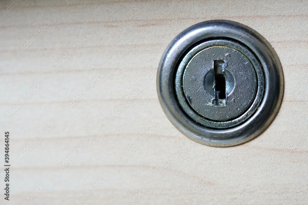 the old keyhole that was starting to break the old keyhole that was starting to break