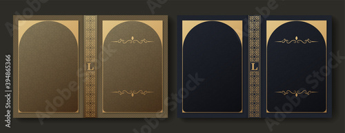 Premium ornamental book cover design