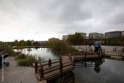 It is one of the largest urban parks in Istanbul, established in Beylikdüzü with a size of 1 million square meters. Japanese garden and many event areas available photo