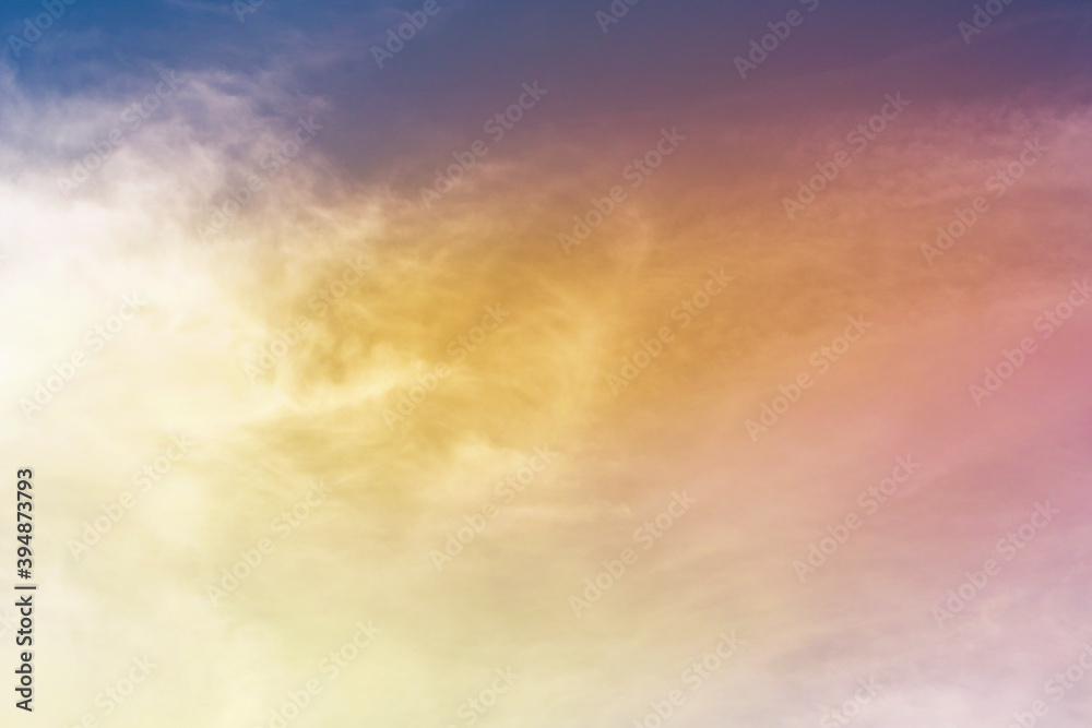 sunset sky with clouds background, Beautiful Amazing shape