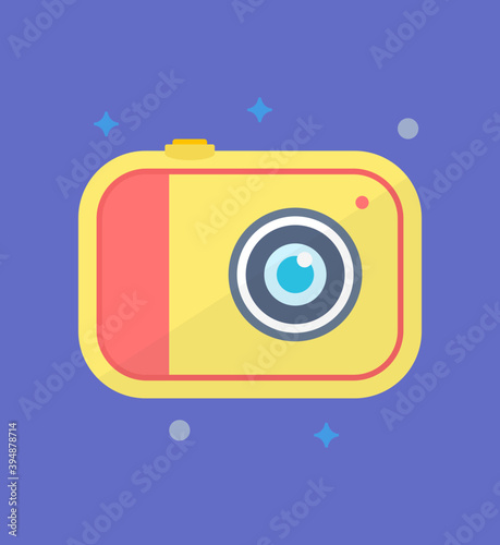 Photographic Camera Vector 