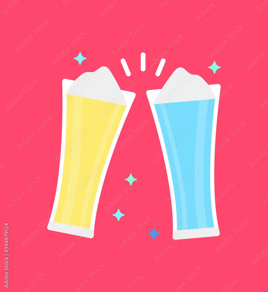 Champagne Glass Vector 
