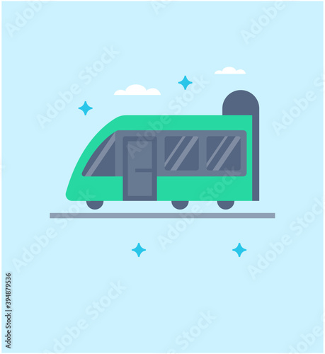Transport Train Vehicle 