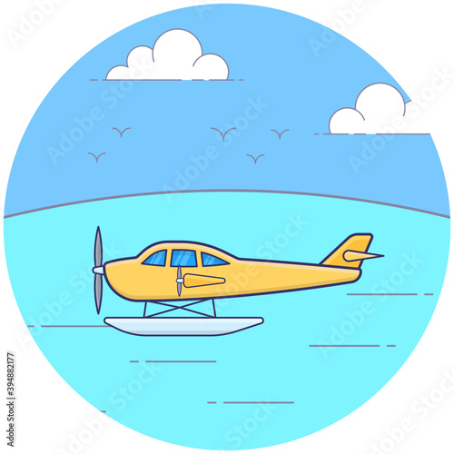 Passenger Helicopter Vector  