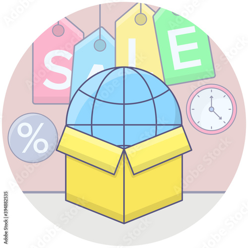 Global Packaging Vector 