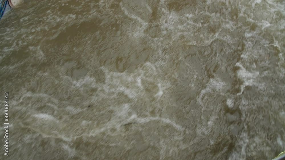 Slowmotion shot of a storm sewerage environment pollutions. Lot of rain causes flood in Montpellier, France. Mediterranean episode Slowmotion shot of a storm sewerage environment pollutions. Lot of rain causes flood in Montpellier, France. Mediterranean episode