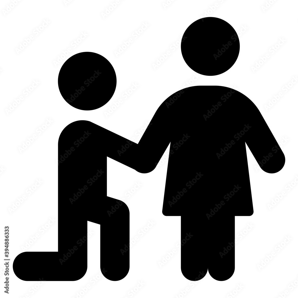 Marriage Proposal Vector Marriage Proposal Vector