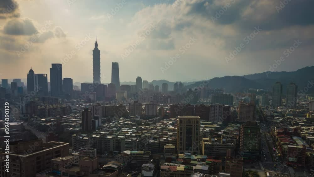 sunset sky taipei cityscape downtown panorama 4k timelapse taiwan sunset sky taipei cityscape downtown panorama 4k timelapse taiwan