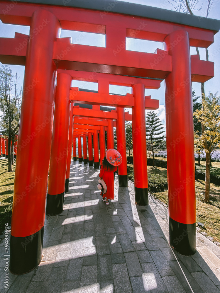 Hinoki land japan attraction in Chai Prakan District, Chiang Mai, Thailand Hinoki land japan attraction in Chai Prakan District, Chiang Mai, Thailand