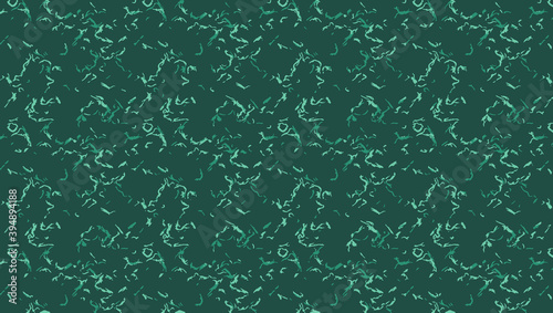 A Textured Paper Illustration in Green / Tidewater Green Hues