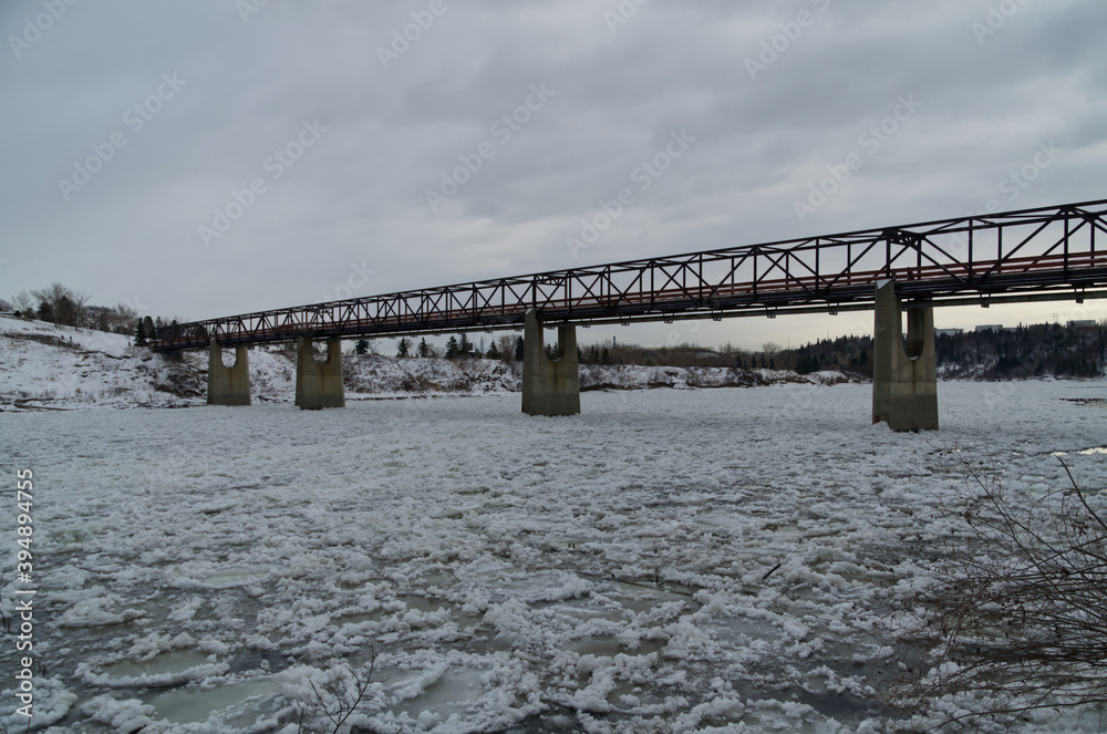 Bridge over the Frozen River
