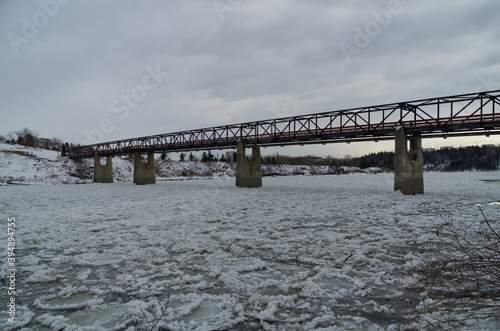 Bridge over the Frozen River © RiMa Photography