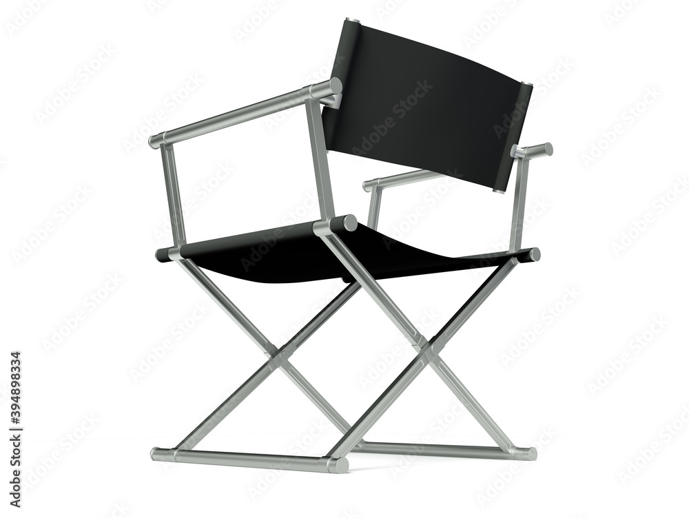 Cinema Industry Concept. Directors Chair 3d render Cinema Industry Concept. Directors Chair 3d render