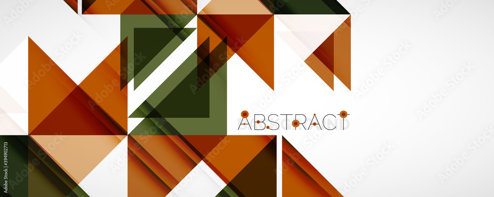 Set of vector triangle geometric backgrounds. Vector illustration for covers, banners, flyers and posters and other designs Set of vector triangle geometric backgrounds. Vector illustration for covers, banners, flyers and posters and other designs